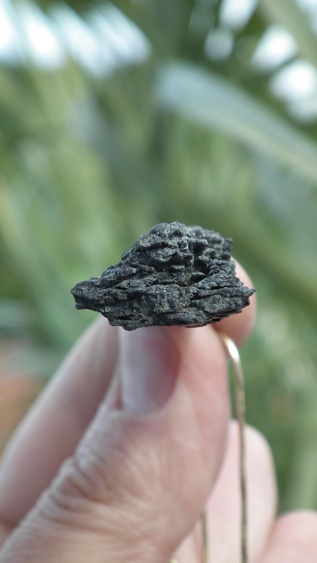 Black Kyanite pendant