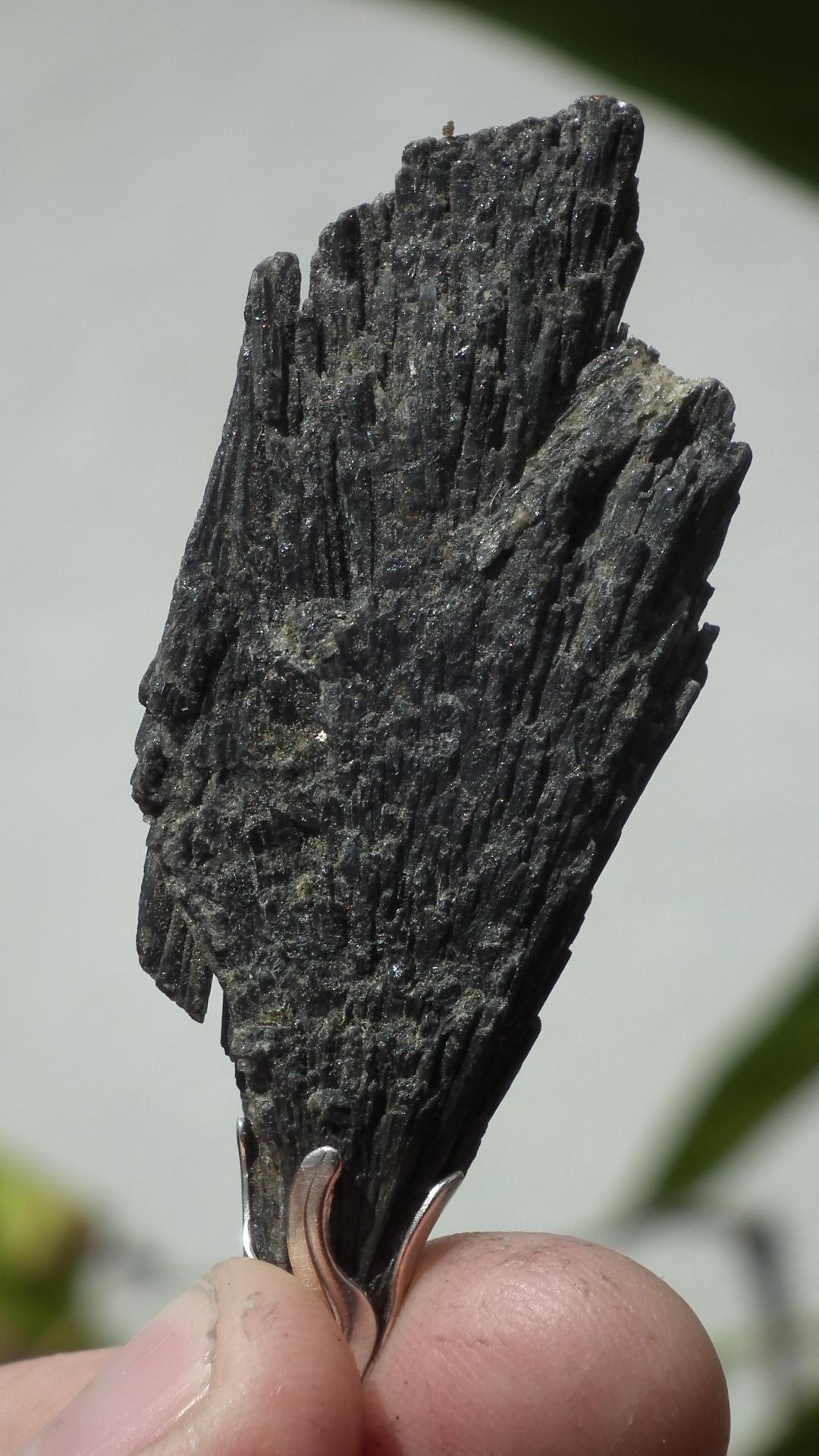 Black Kyanite pendant