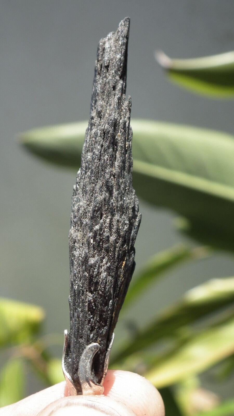 Black Kyanite pendant