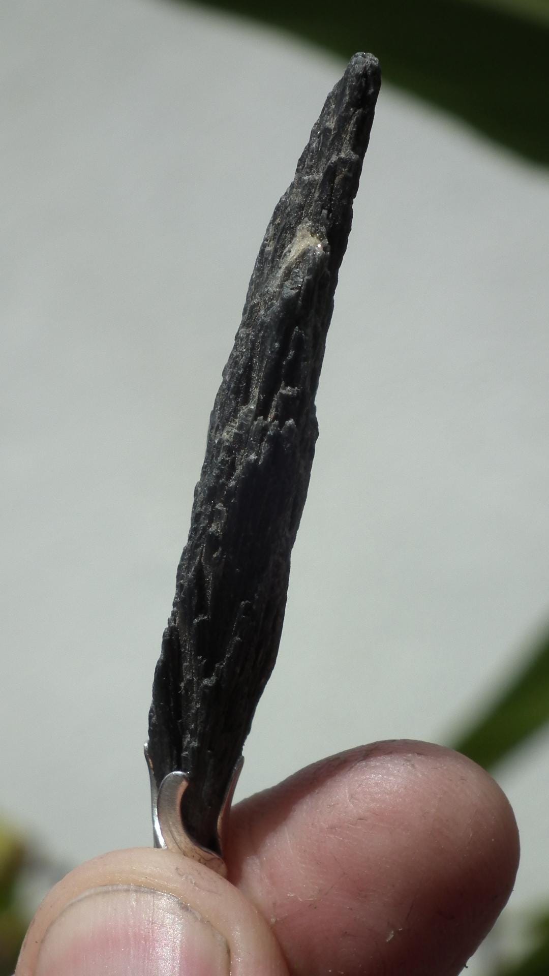 Black Kyanite pendant