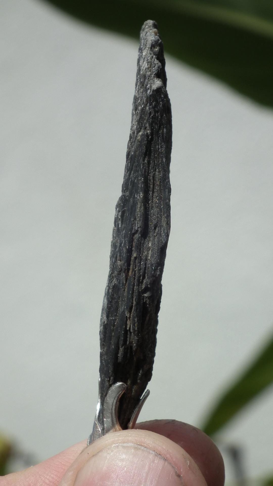 Black Kyanite pendant