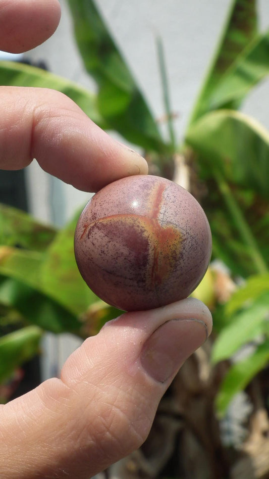 Mookaite jasper sphere