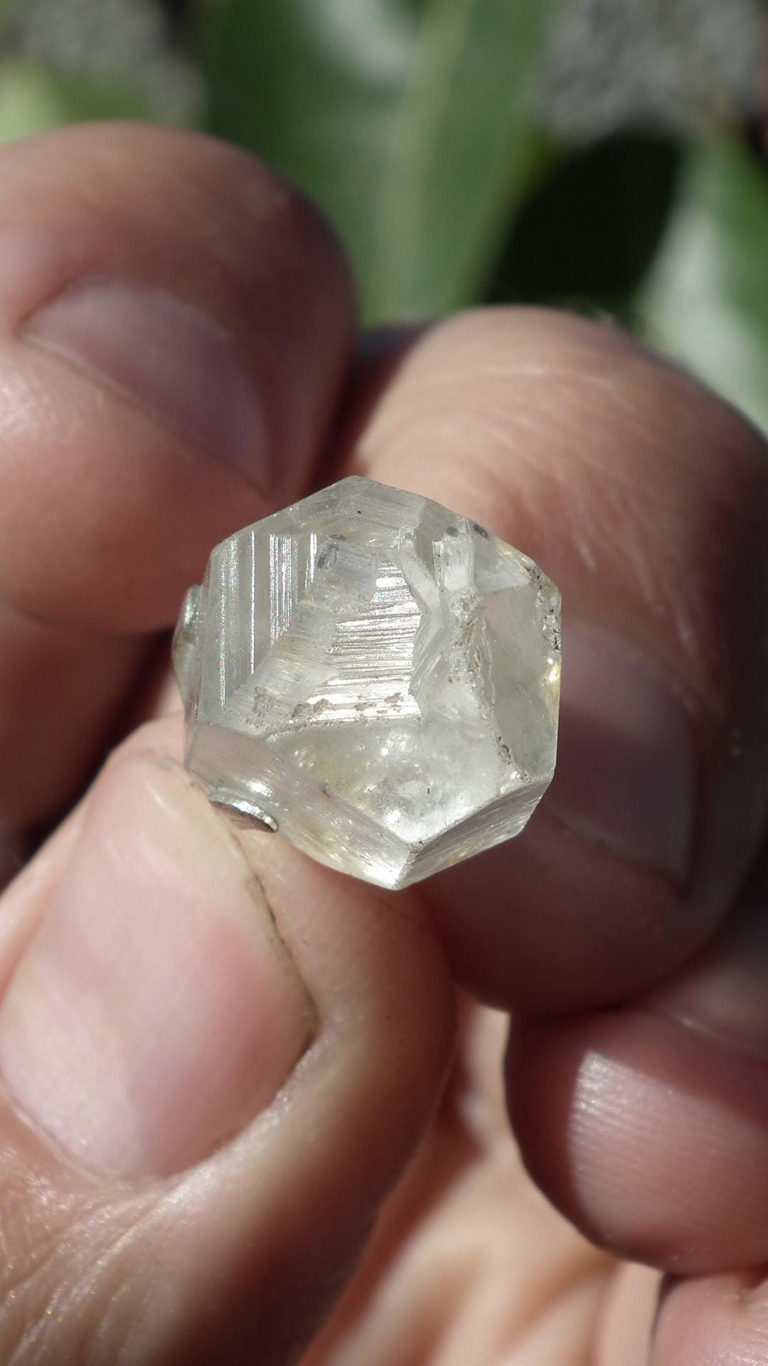 Herkimer diamond necklace // XXL Herkimer diamond necklace