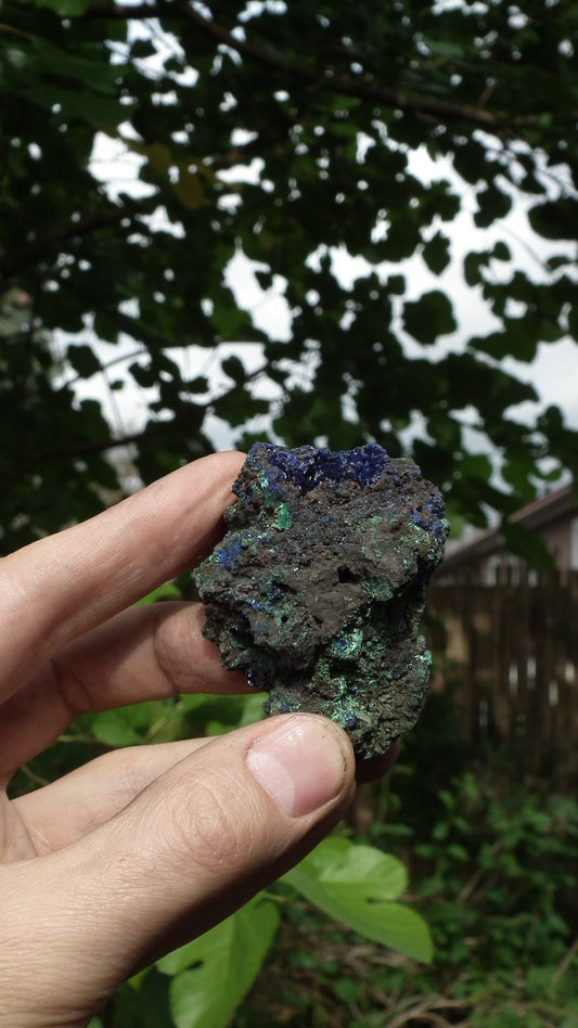 Raw Azurite Malachite