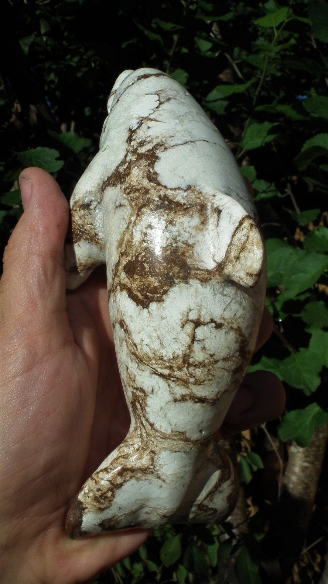 Lemon chrysoprase Dolphin, Stone carving, Animal carving