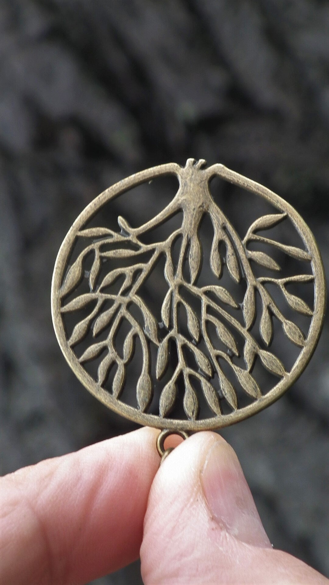 Bronze Tree of life pendant