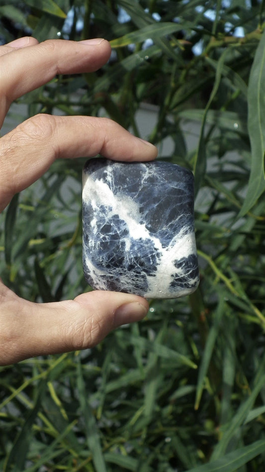 Large Dark Blue Sodalite Freeform / Sculpture