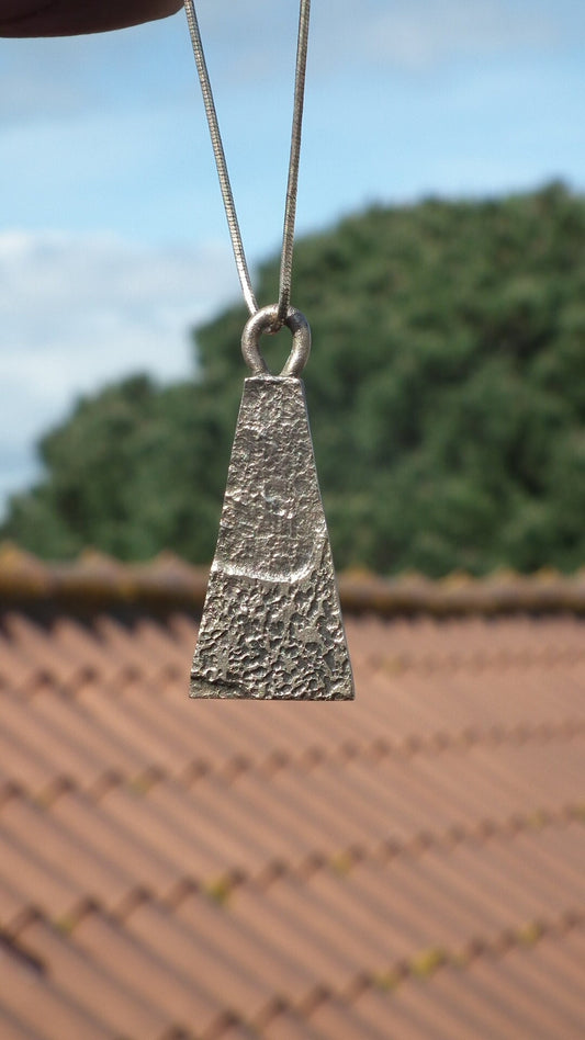 Handmade bronze necklace