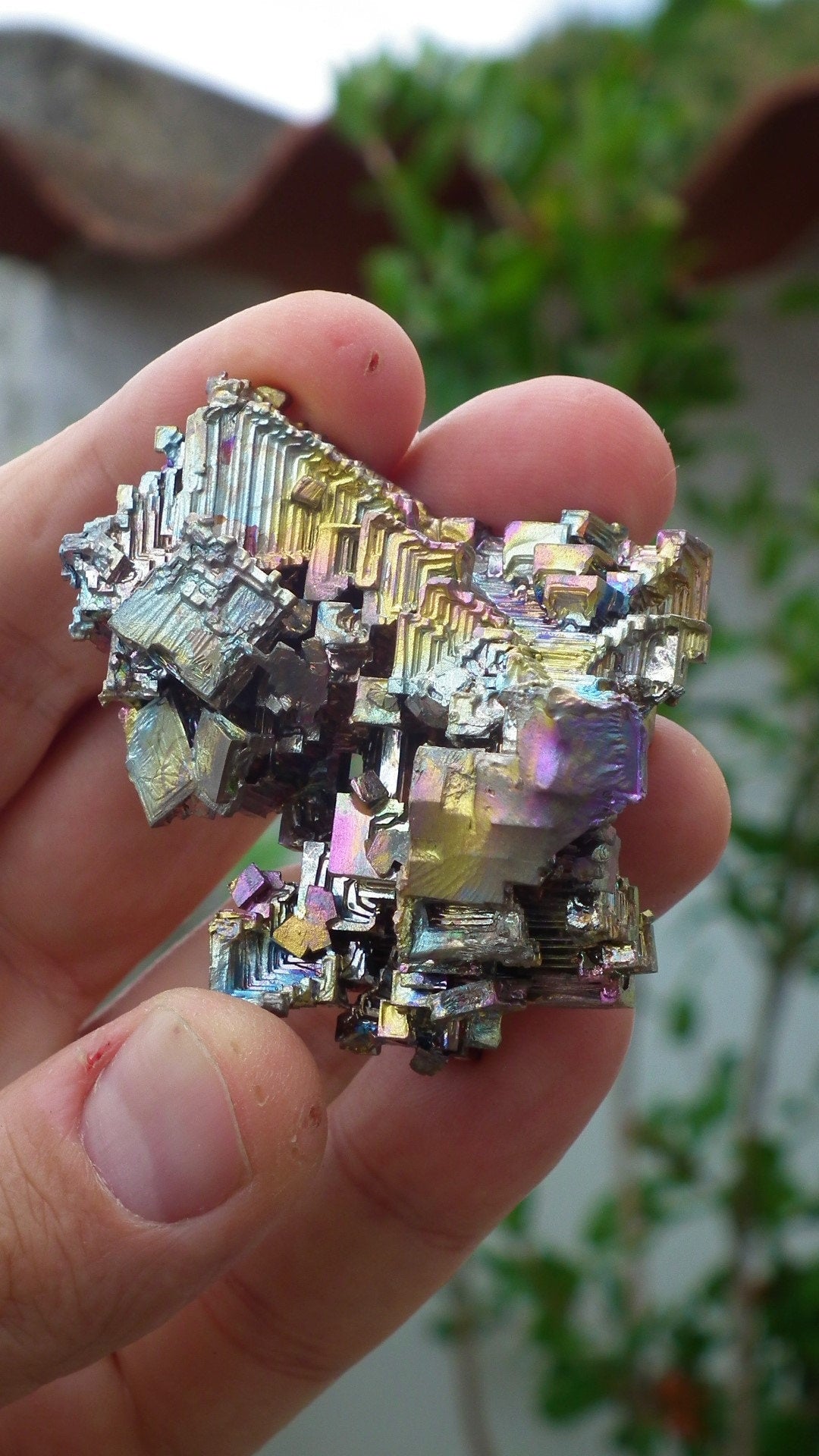 Bismuth crystal