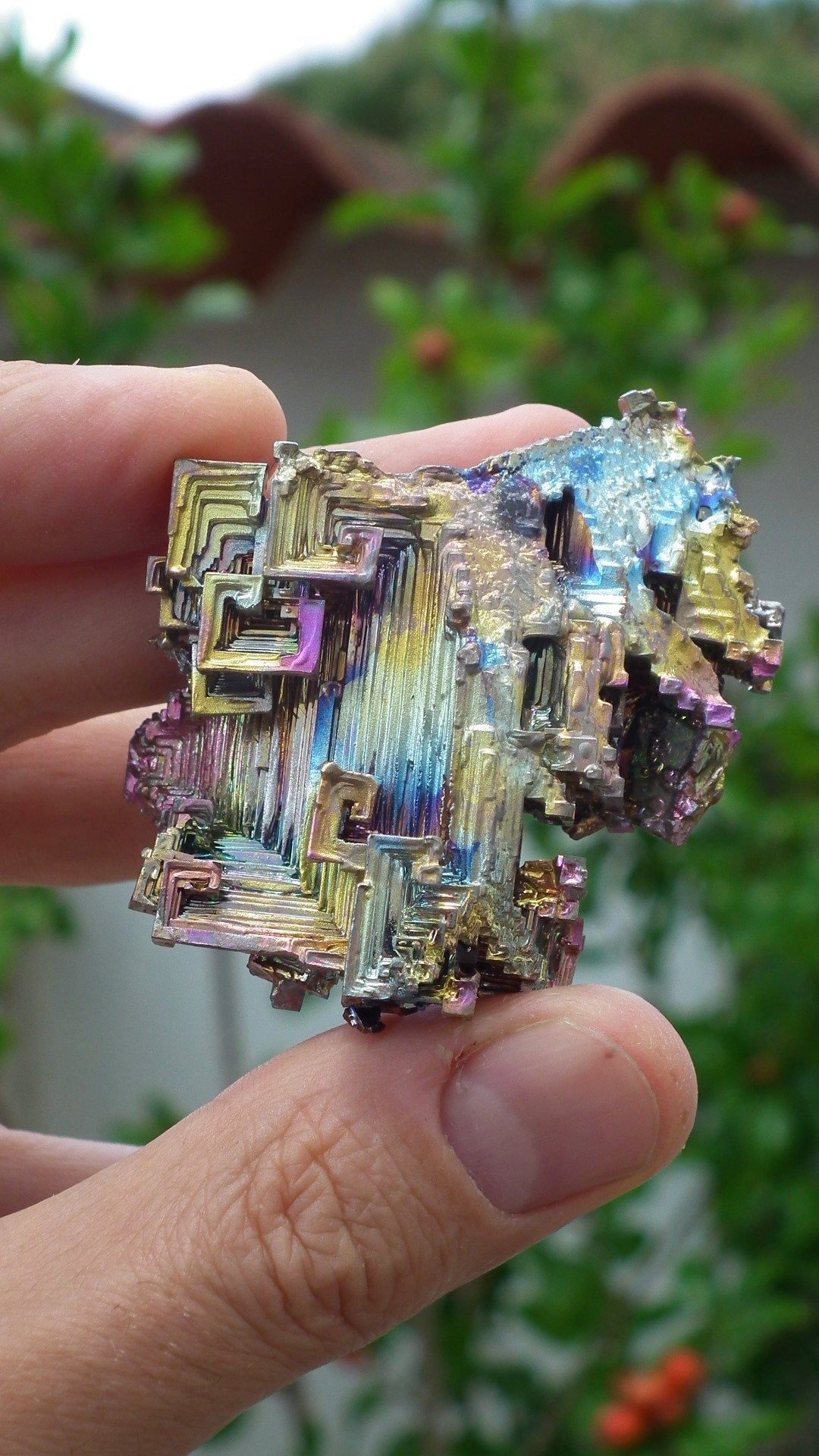 Bismuth crystal