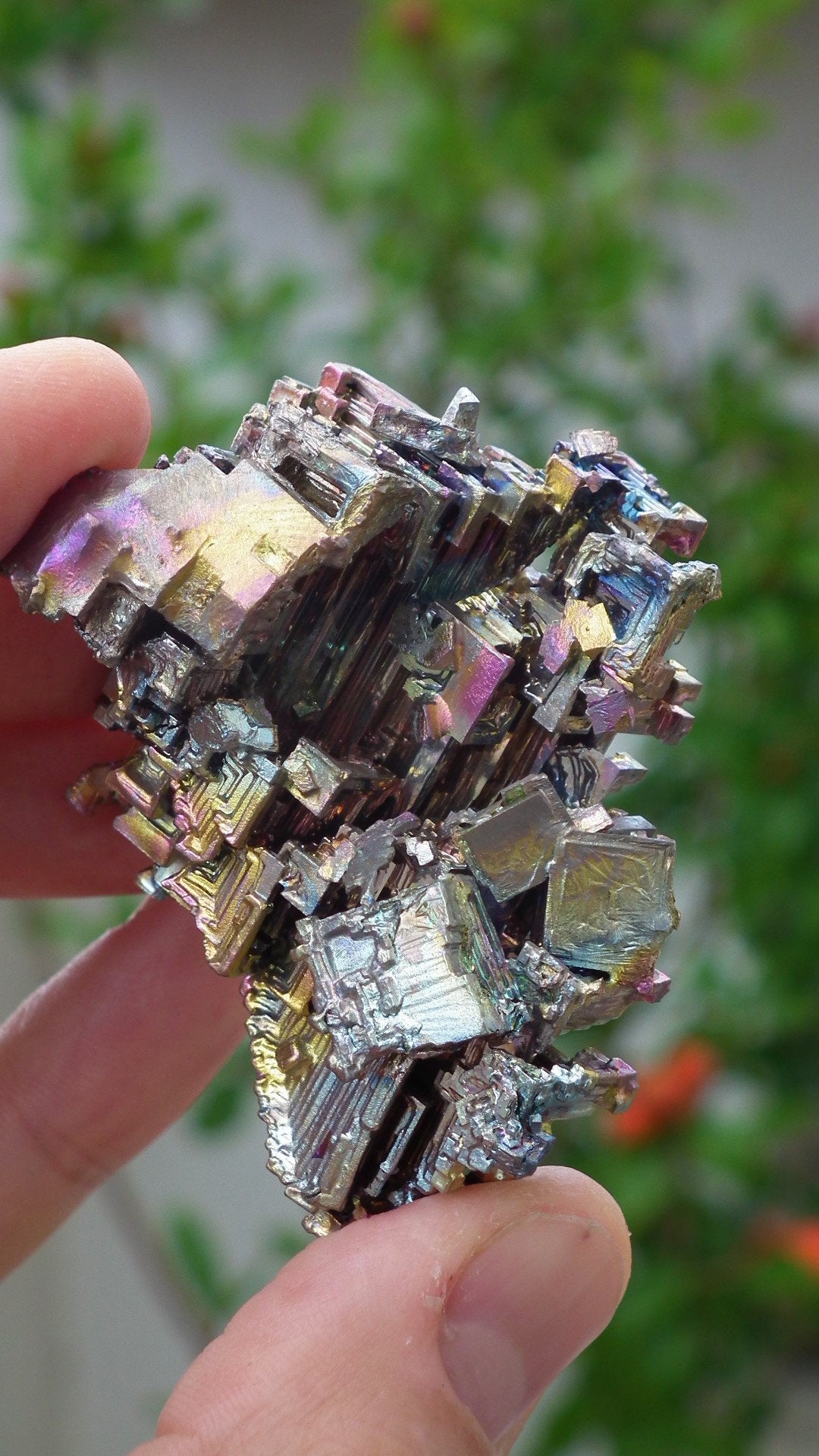 Bismuth crystal