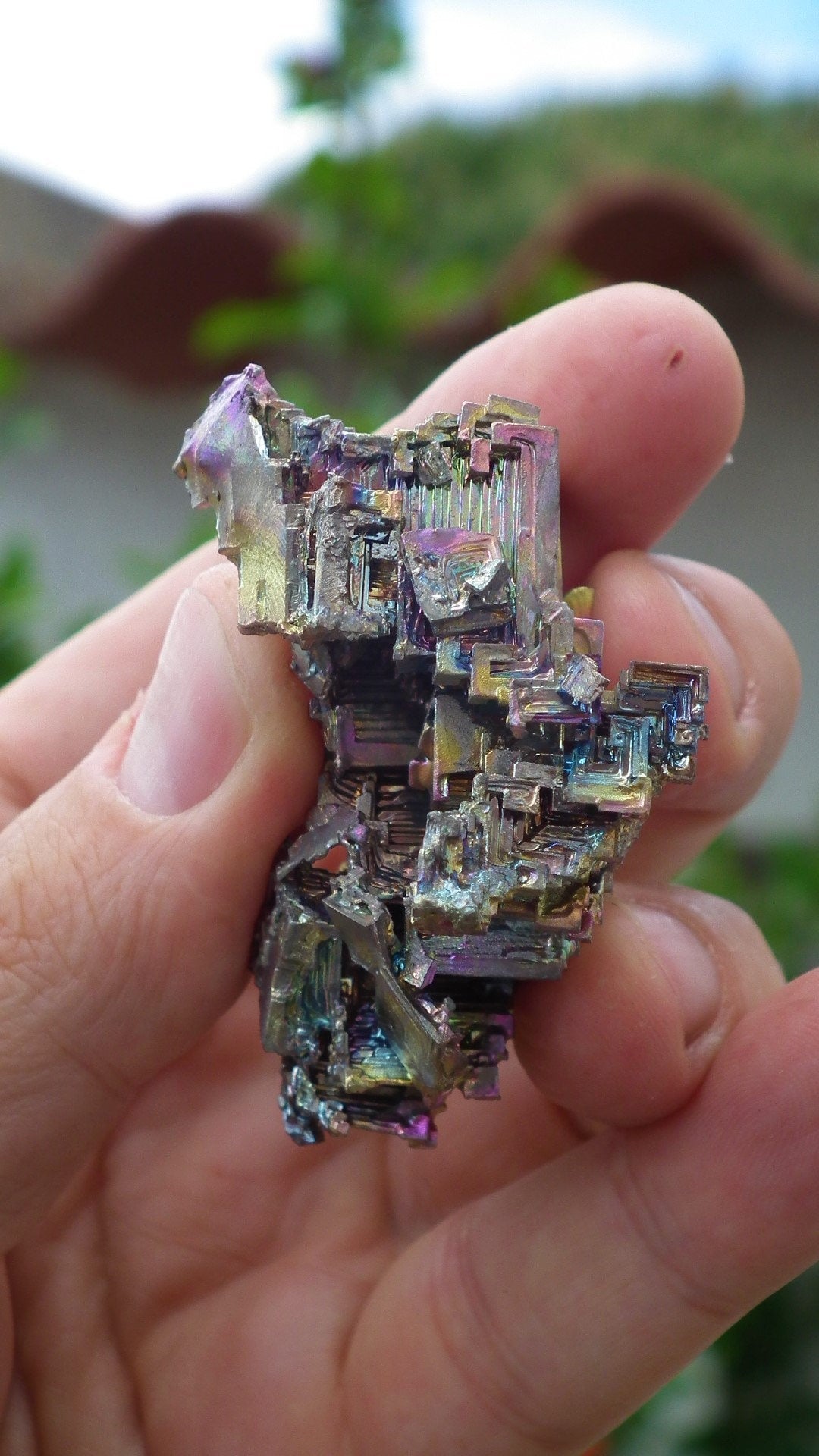 Bismuth crystal