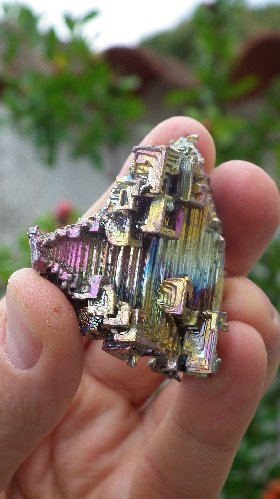 Bismuth crystal