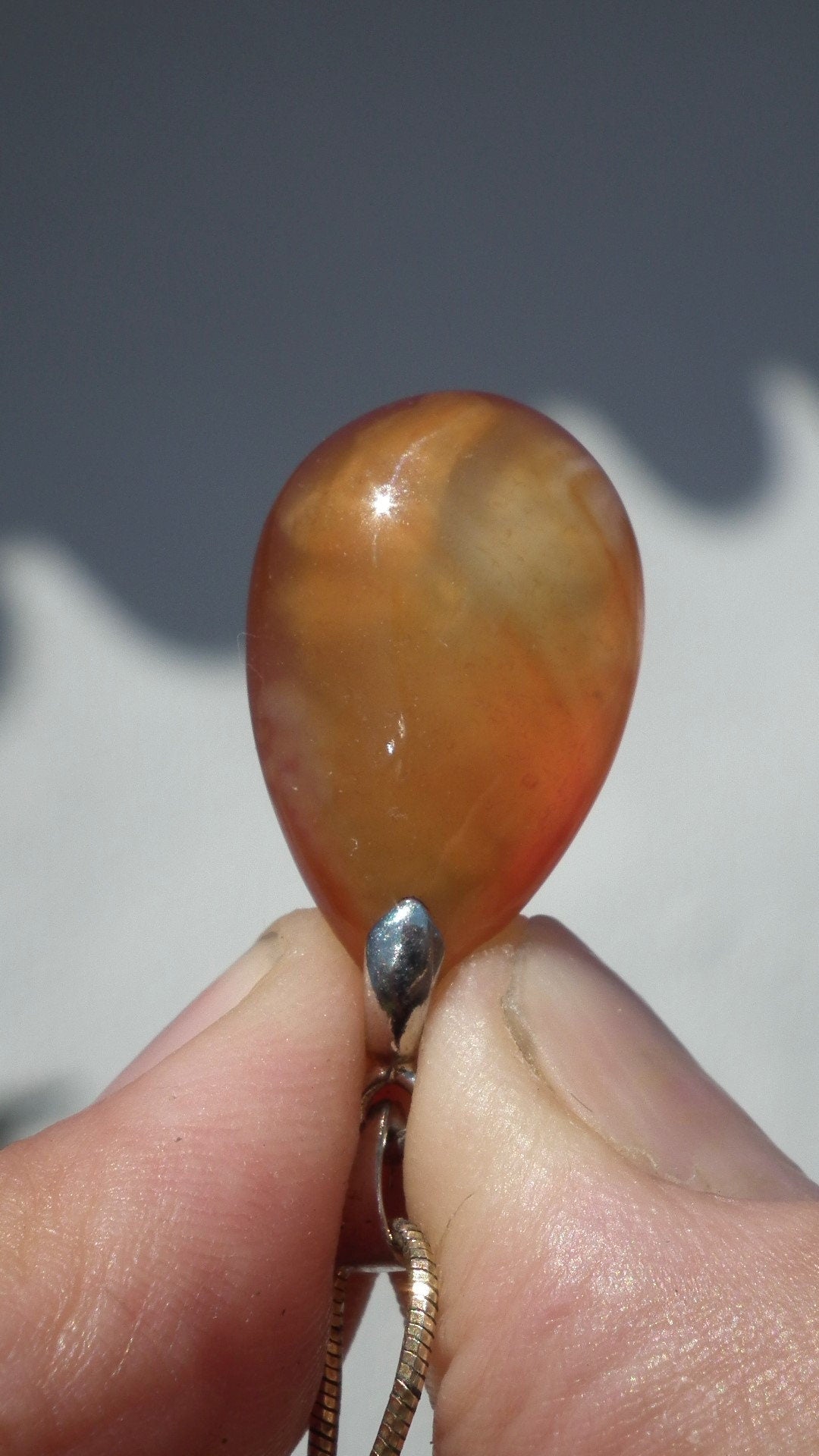 Carnelian necklace