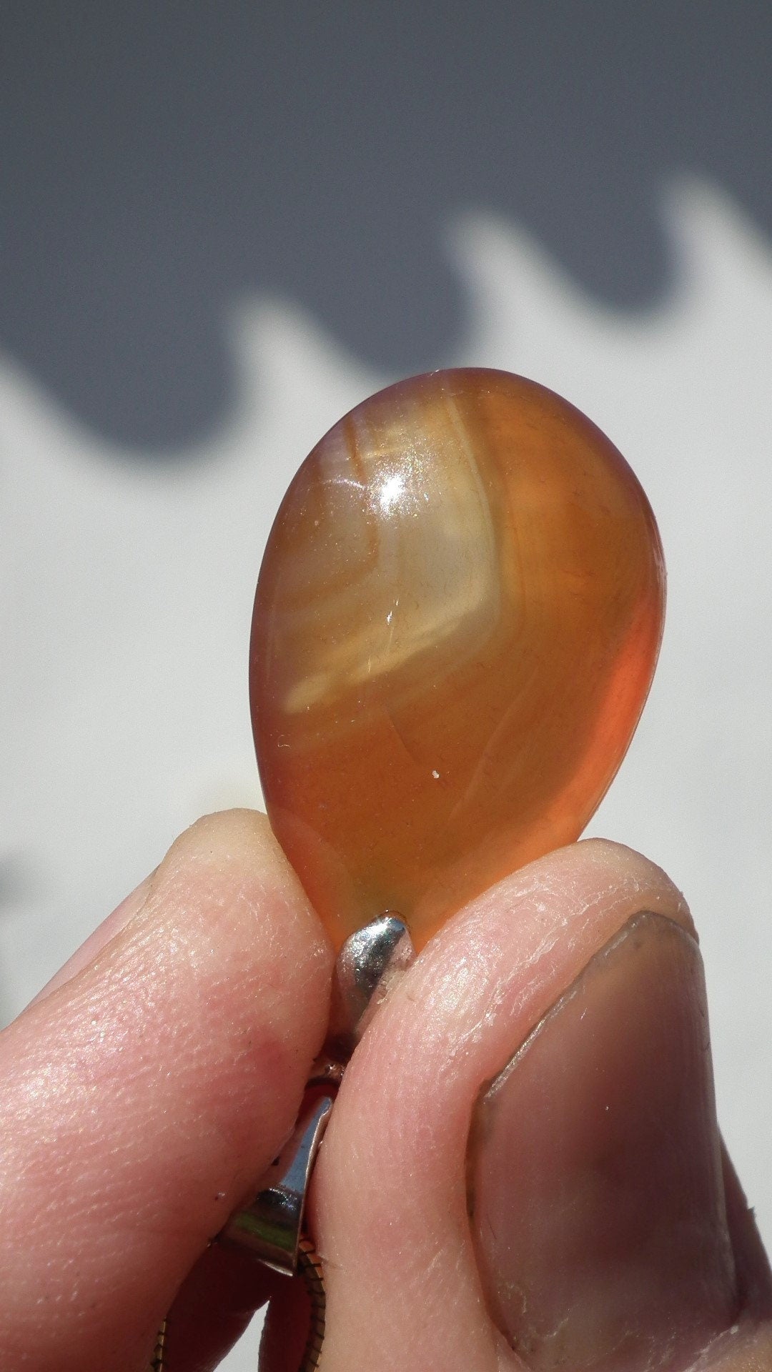 Carnelian necklace