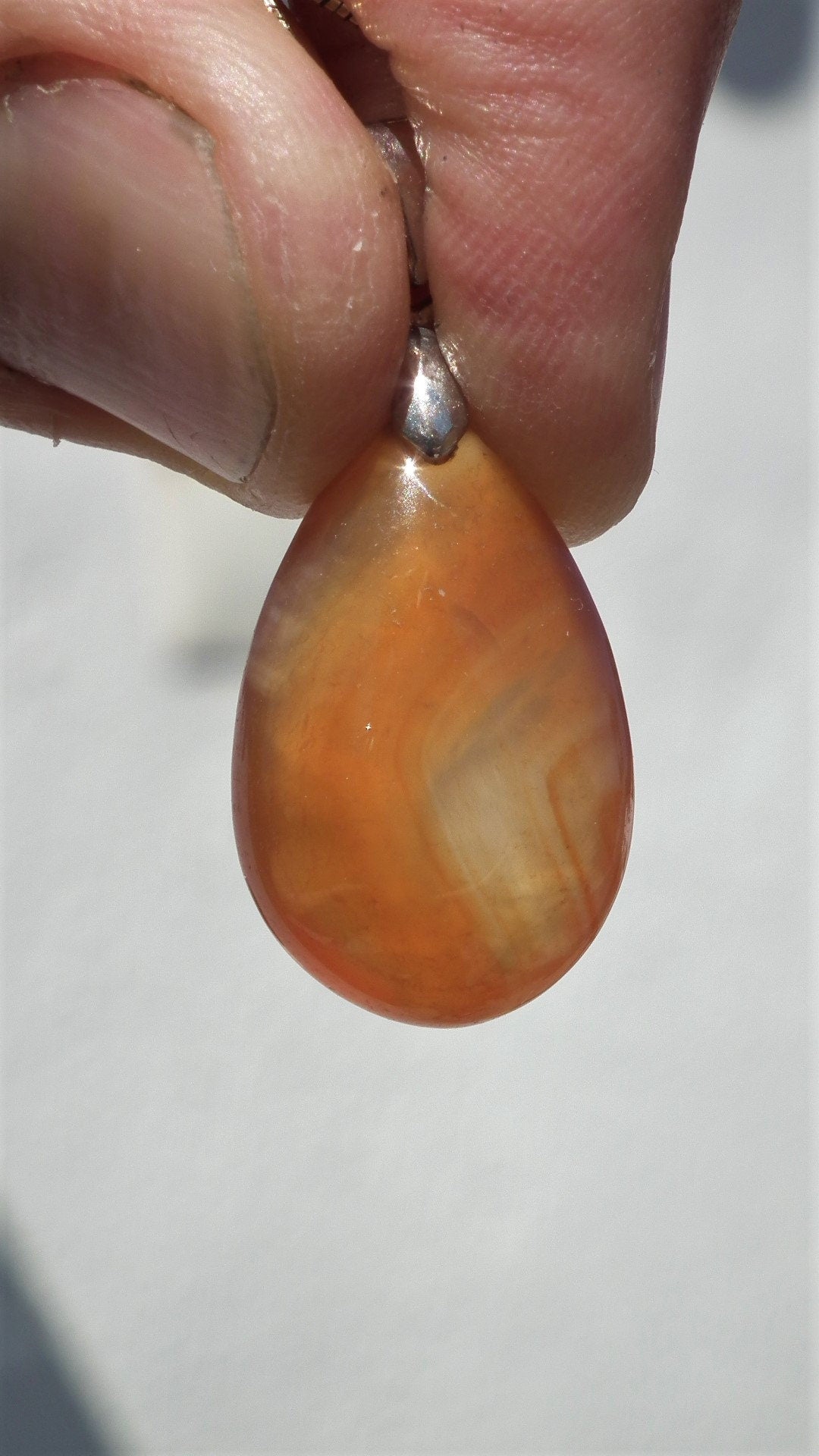 Carnelian necklace