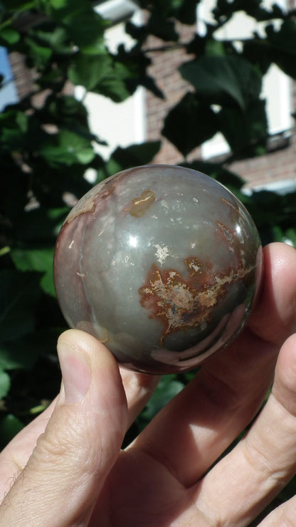 Polychrome jasper sphere 59mm