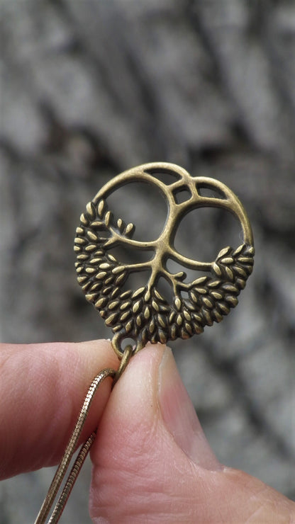 Bronze Tree of life pendant