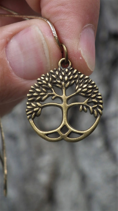 Bronze Tree of life pendant