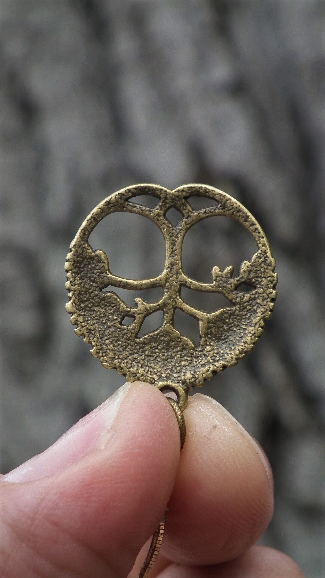 Bronze Tree of life pendant