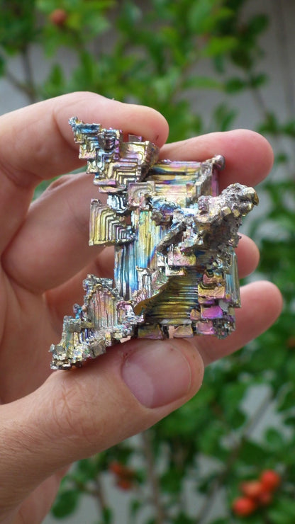 Bismuth crystal