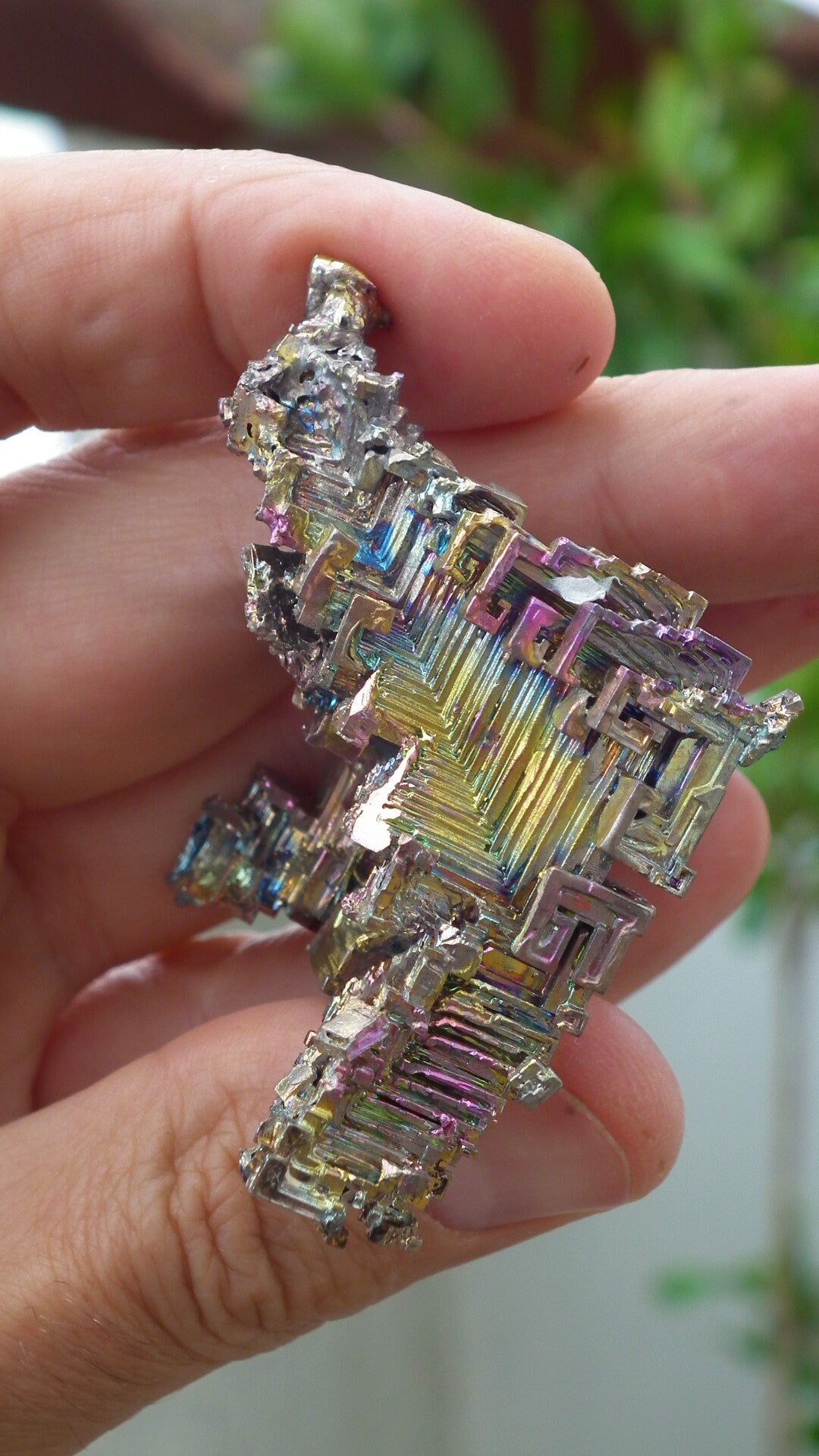 Bismuth crystal