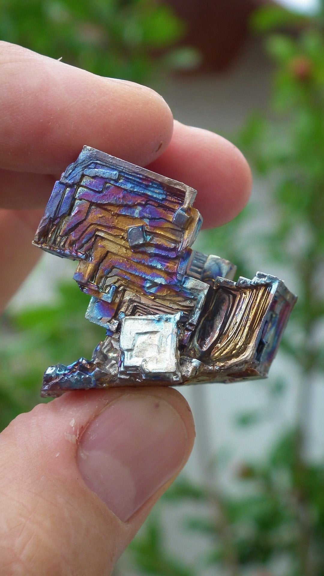 Bismuth crystal