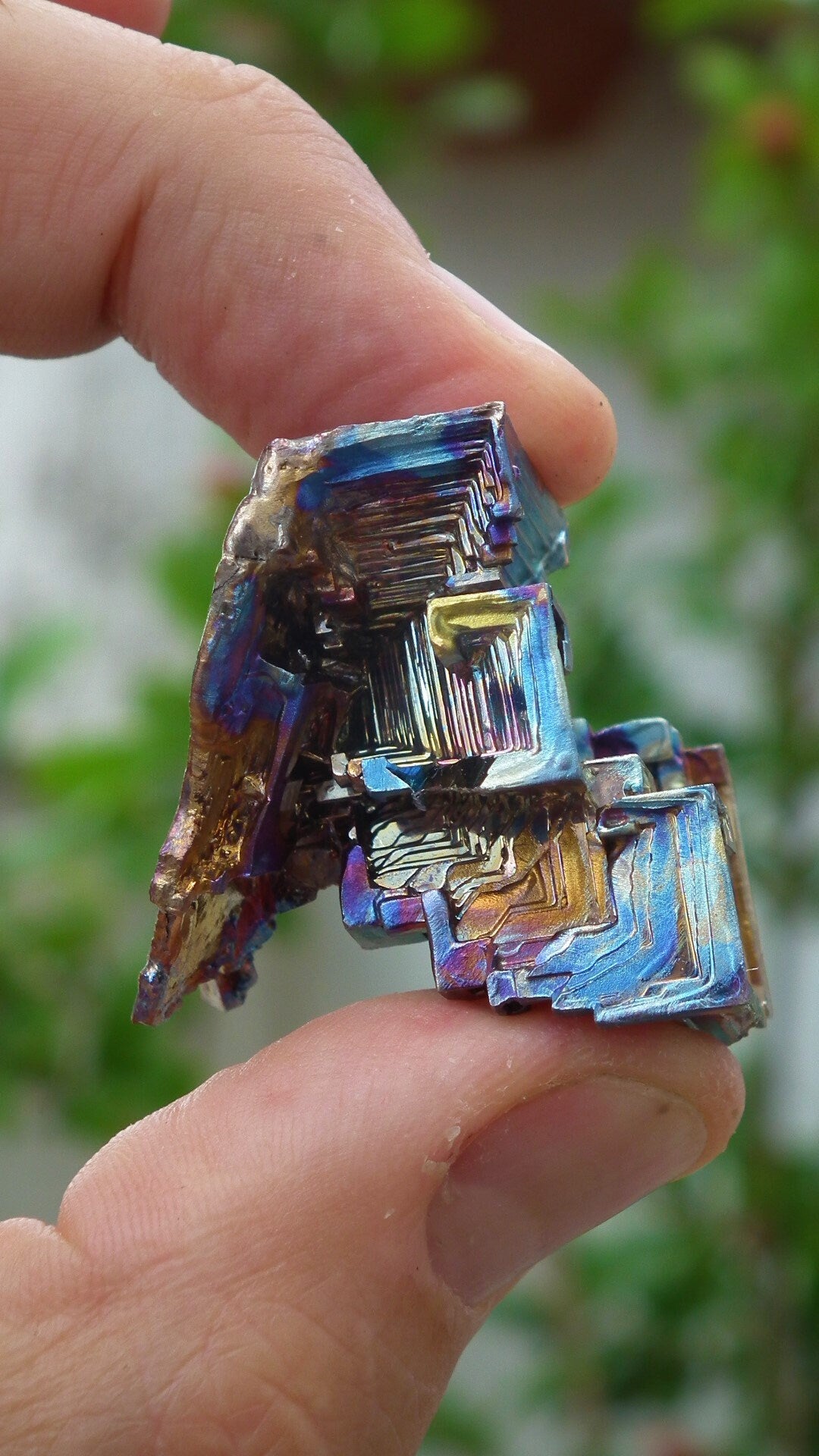 Bismuth crystal