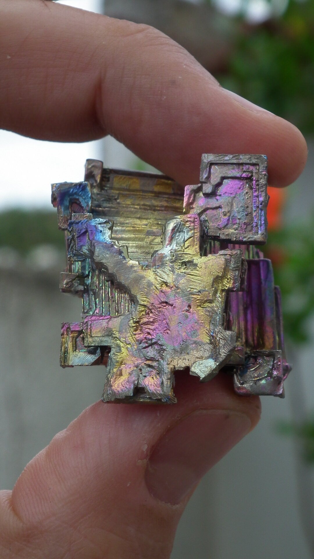 Bismuth crystal