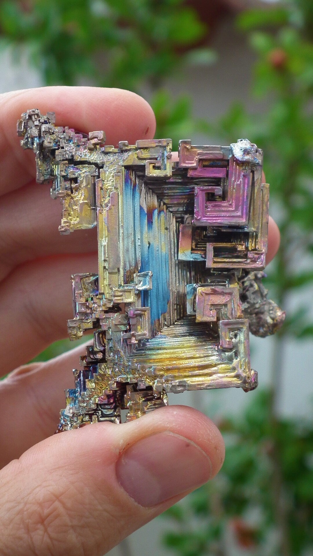 Bismuth crystal