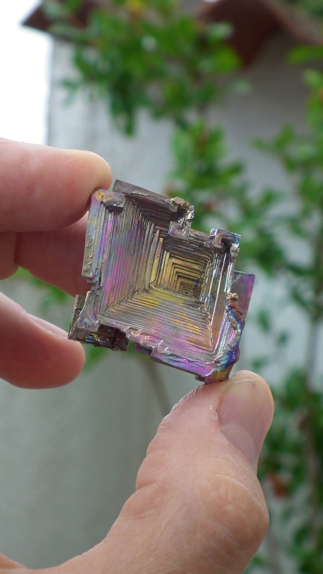 Bismuth crystal