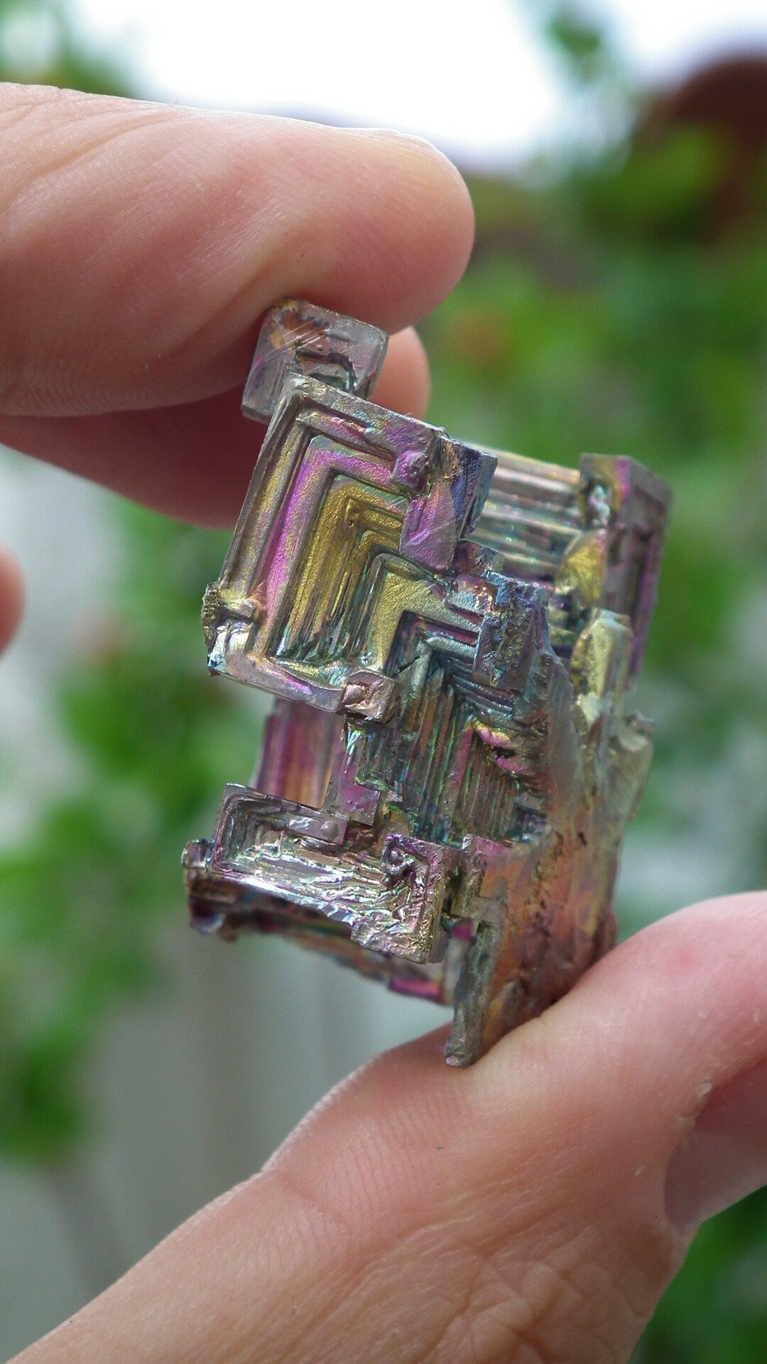 Bismuth crystal