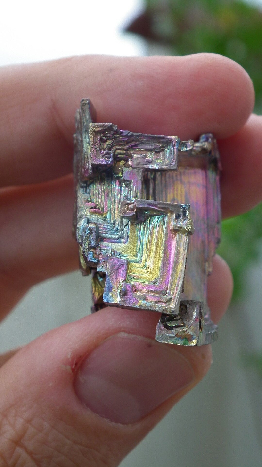 Bismuth crystal