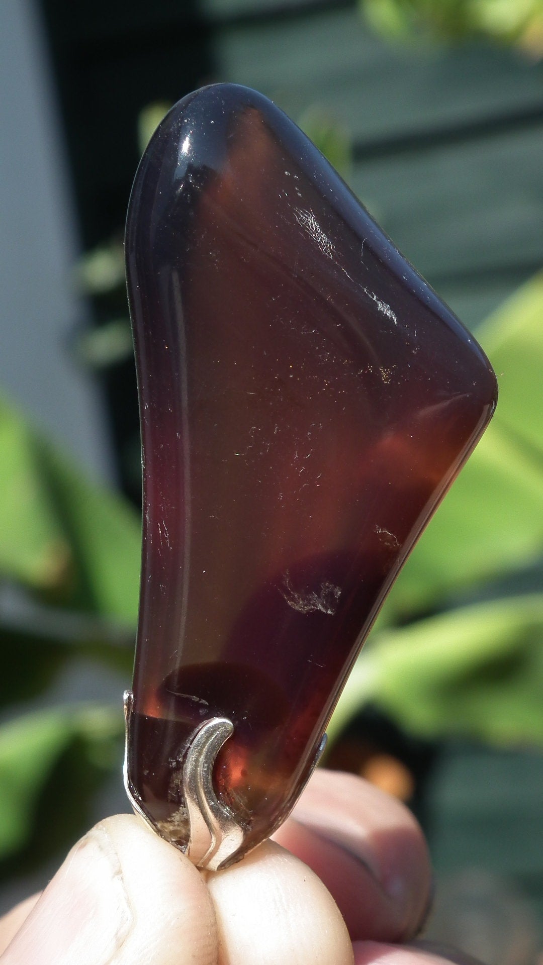 Big Sumatra amber pendant