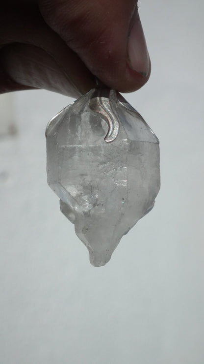 Herkimer diamond necklace // XXL Herkimer diamond necklace