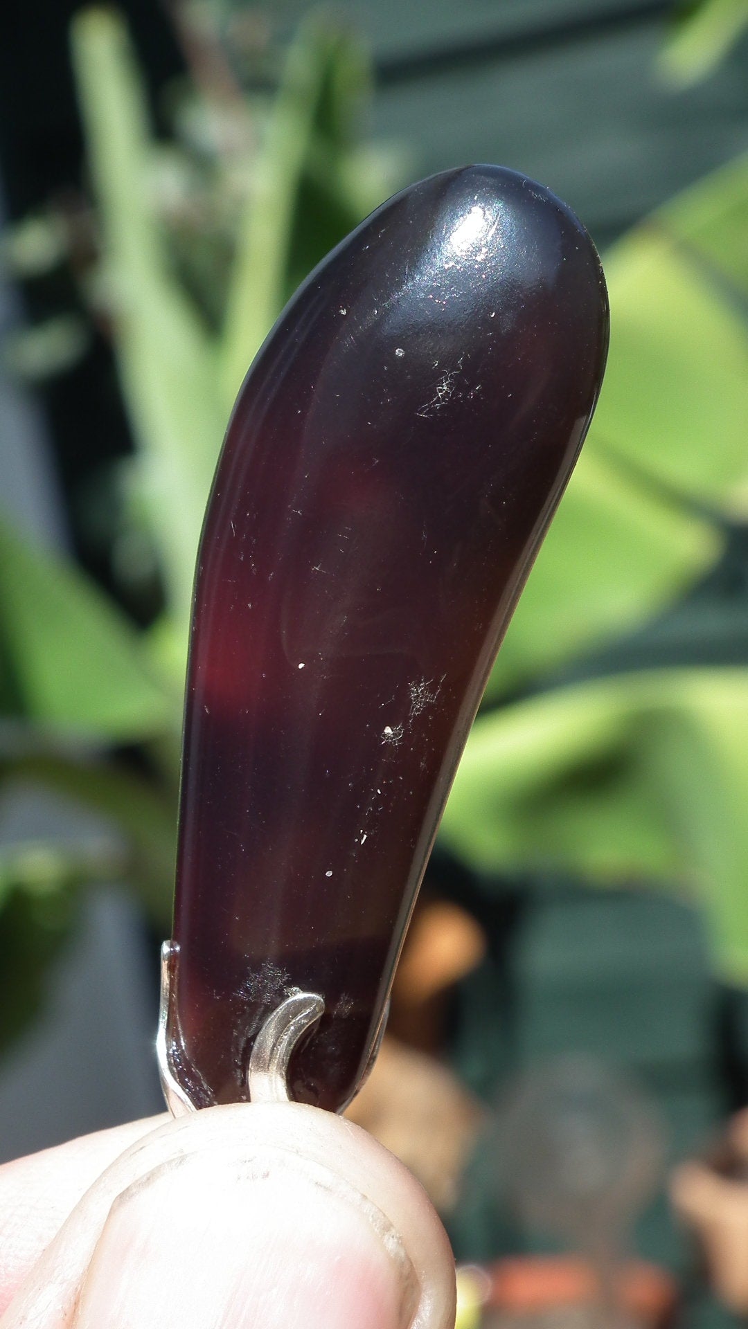 Big Sumatra amber pendant