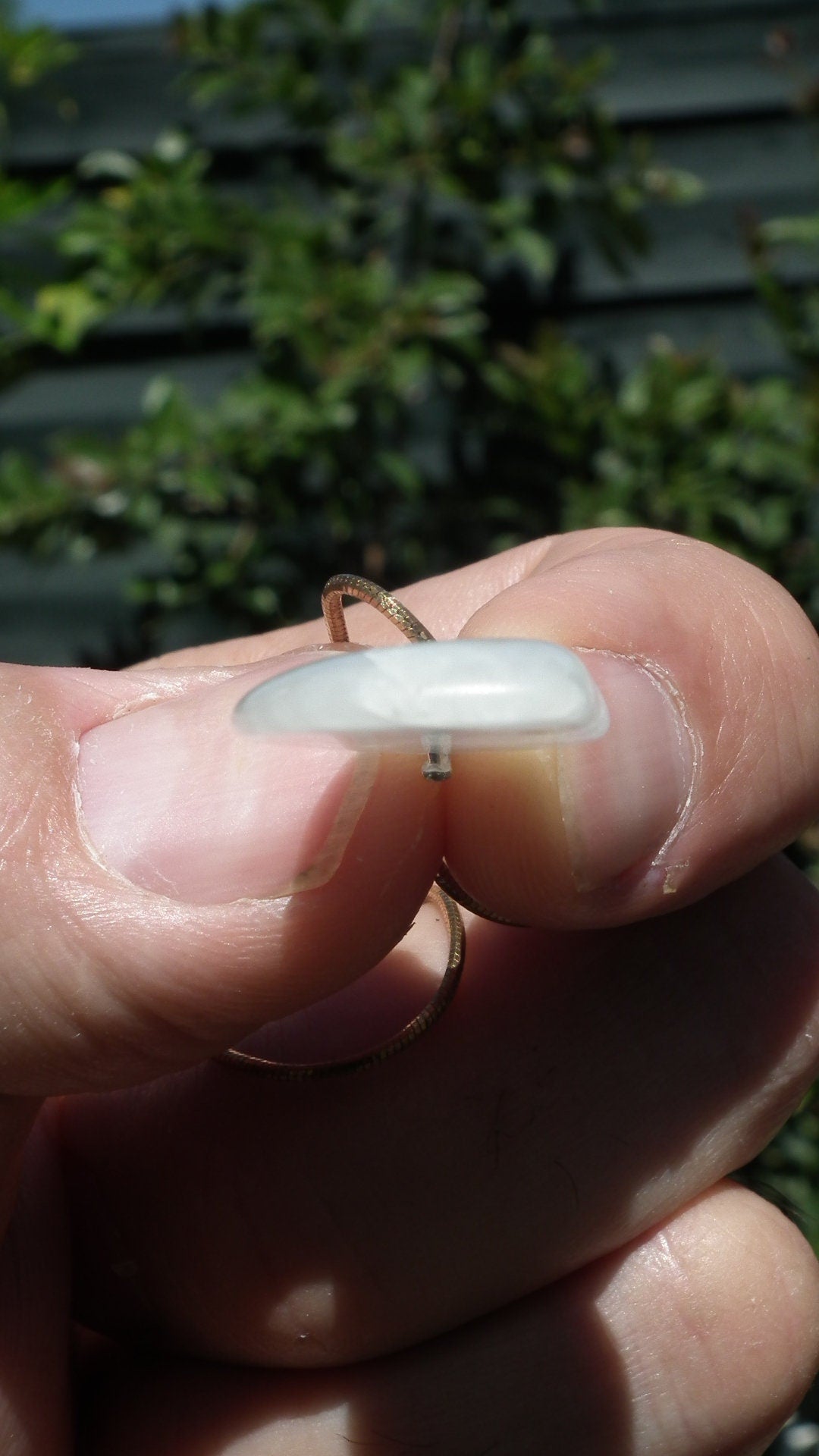 Rainbow moonstone pendant with sterling silver bail