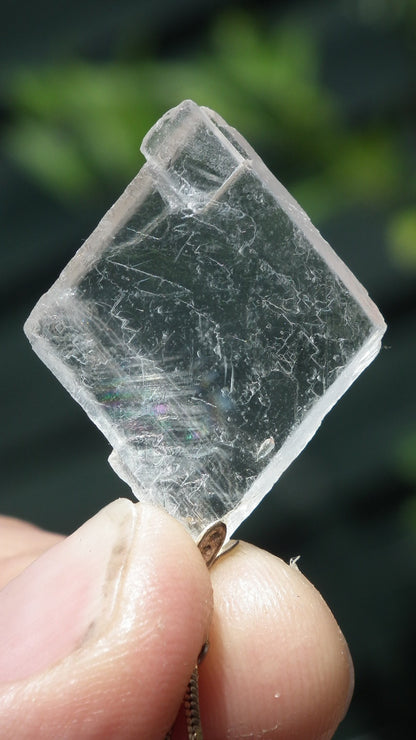 Optical Calcite pendant // Calcite Jewelry