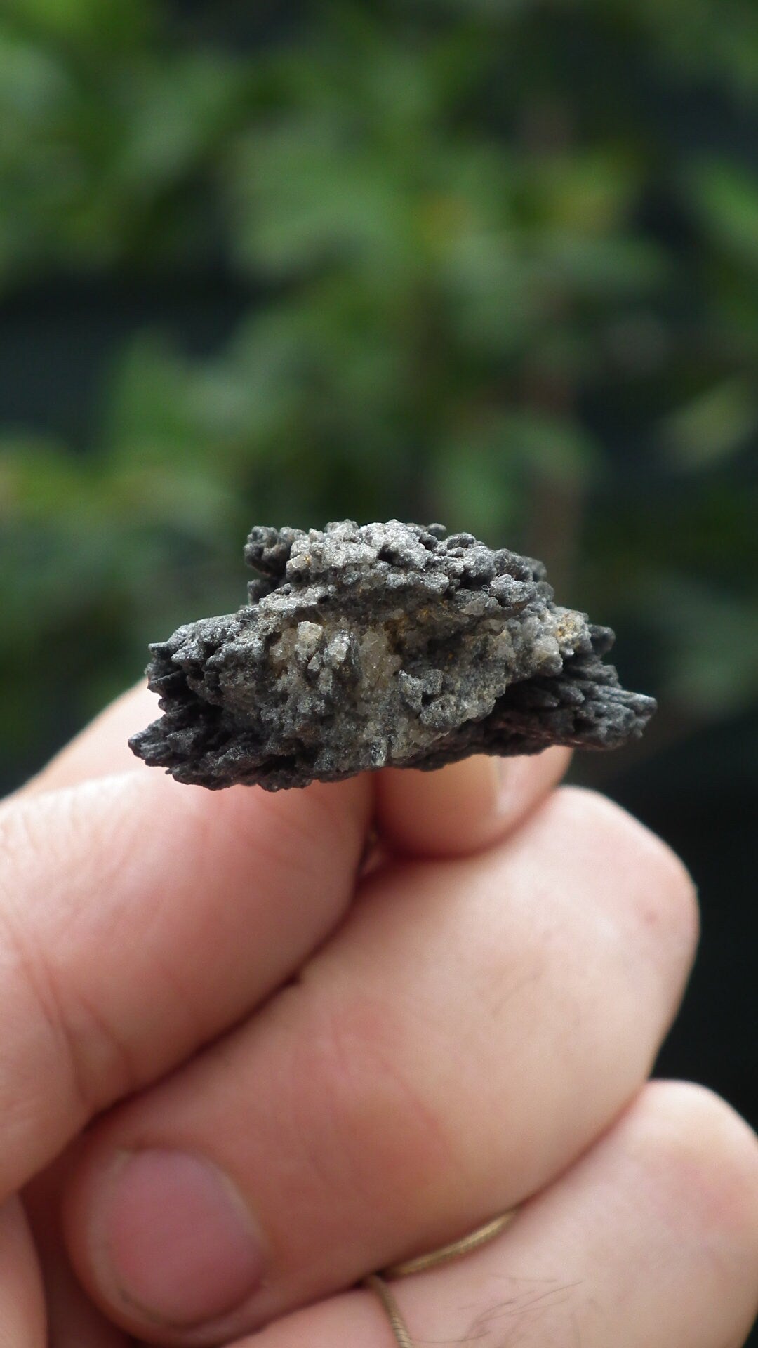 Black Kyanite pendant