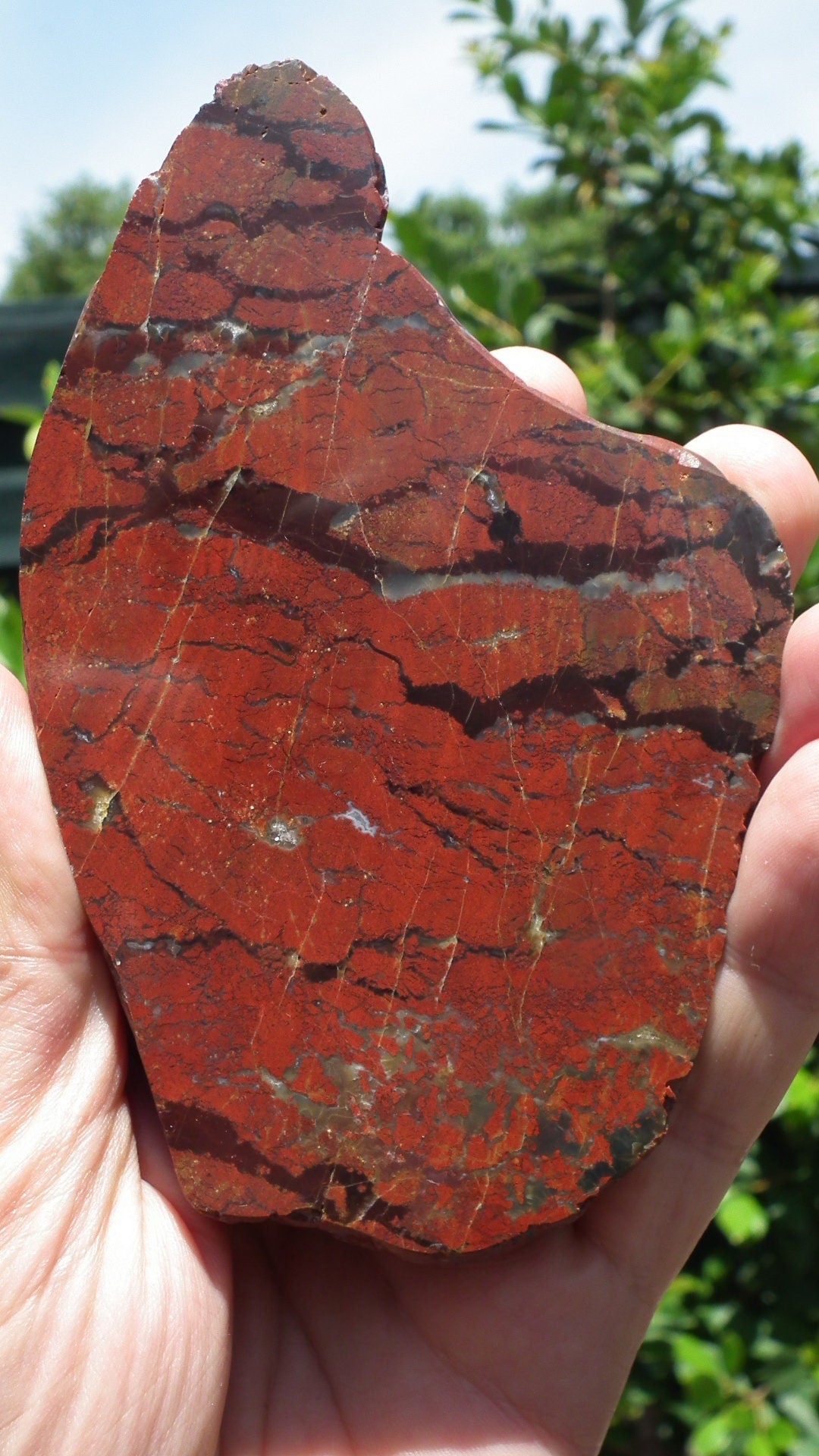 Red Jasper Slab