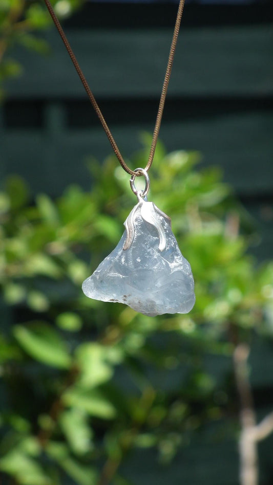 Celestite pendant / Celestite crystal