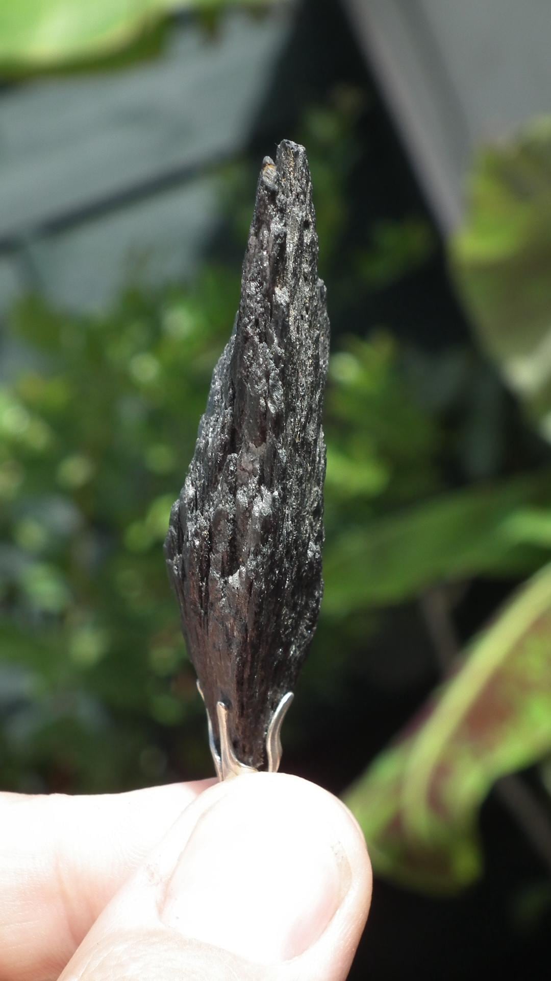 Black Kyanite pendant