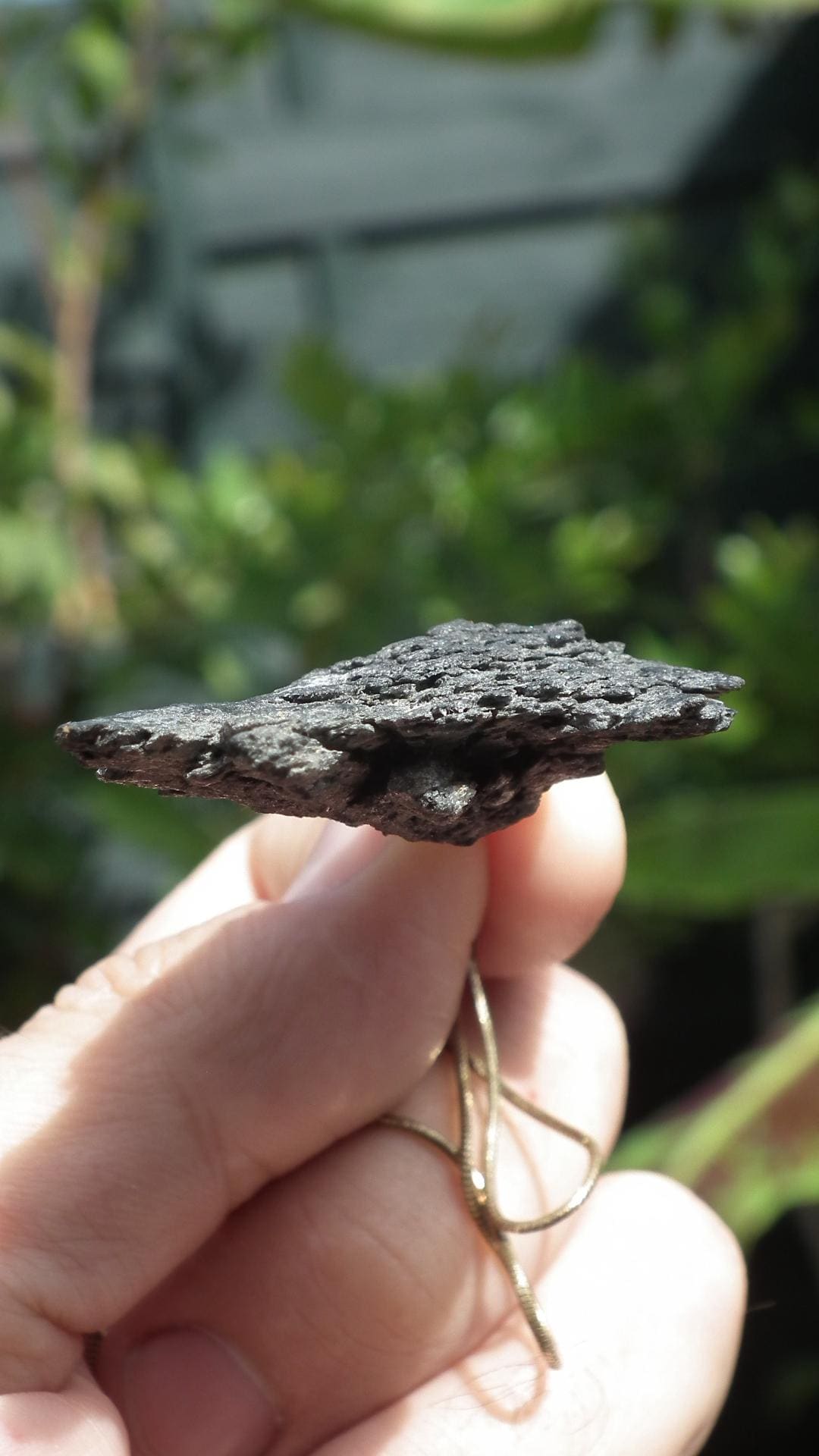 Black Kyanite pendant