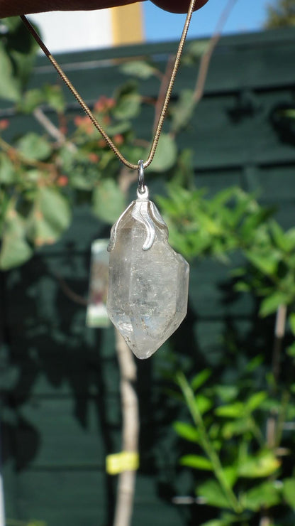 herkimer diamond necklace