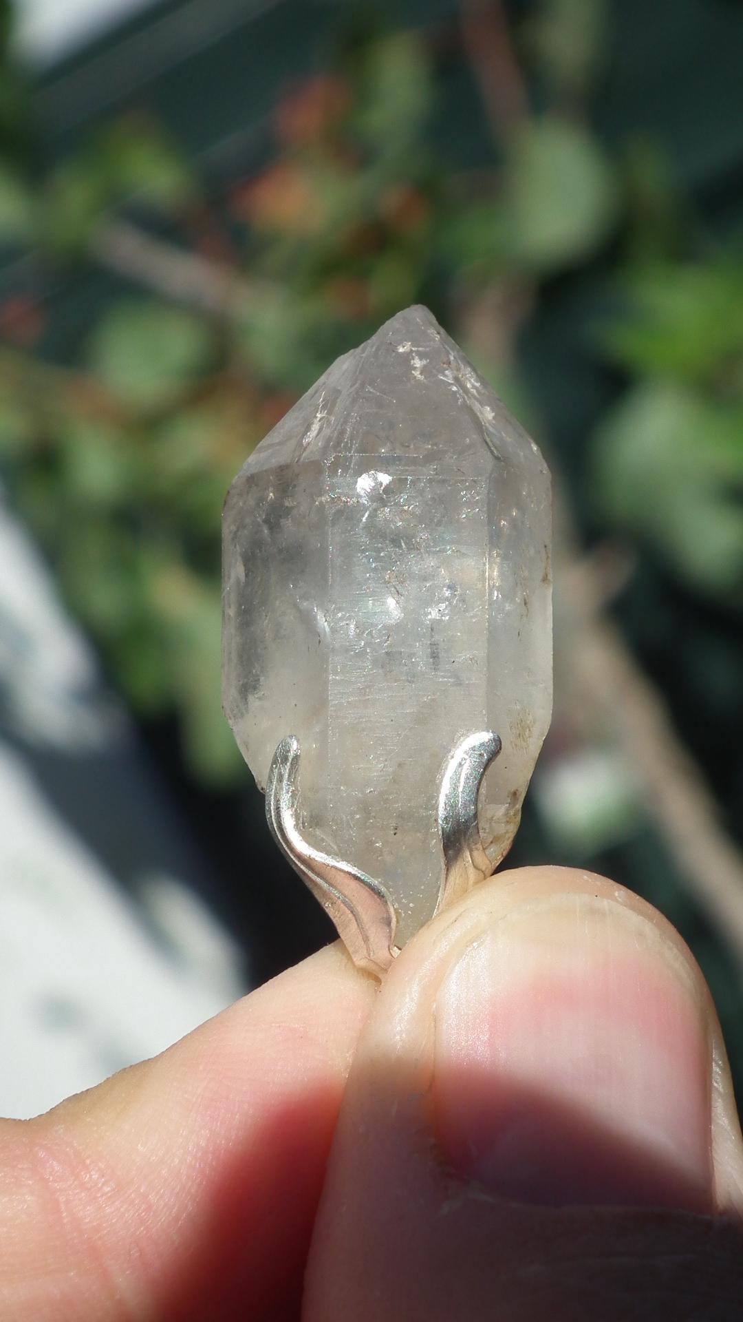 herkimer diamond necklace