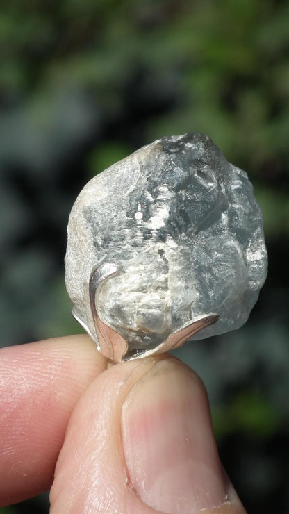 Celestite necklace / Celestite crystal / Blue celestite