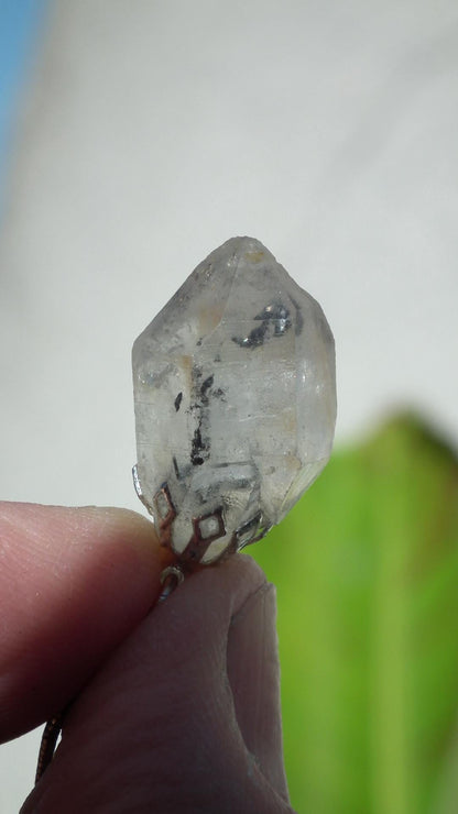 herkimer diamond necklace