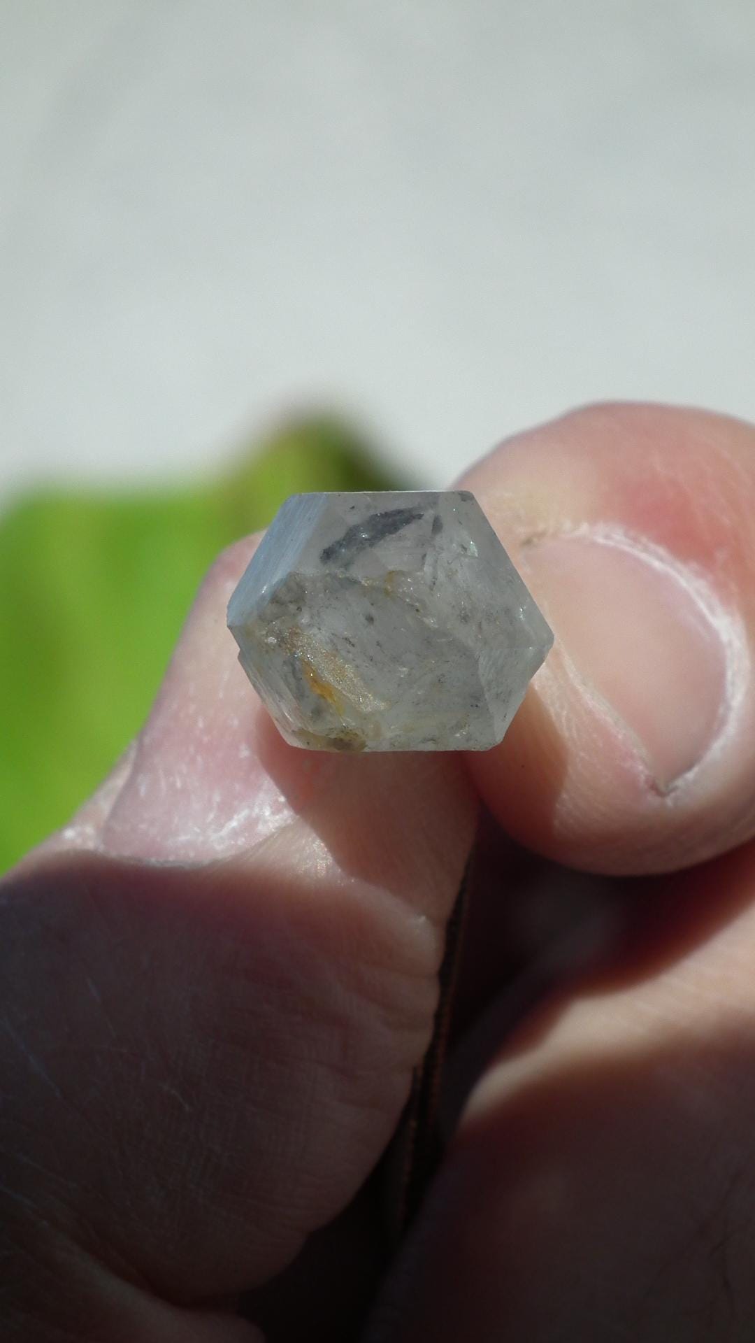 herkimer diamond necklace