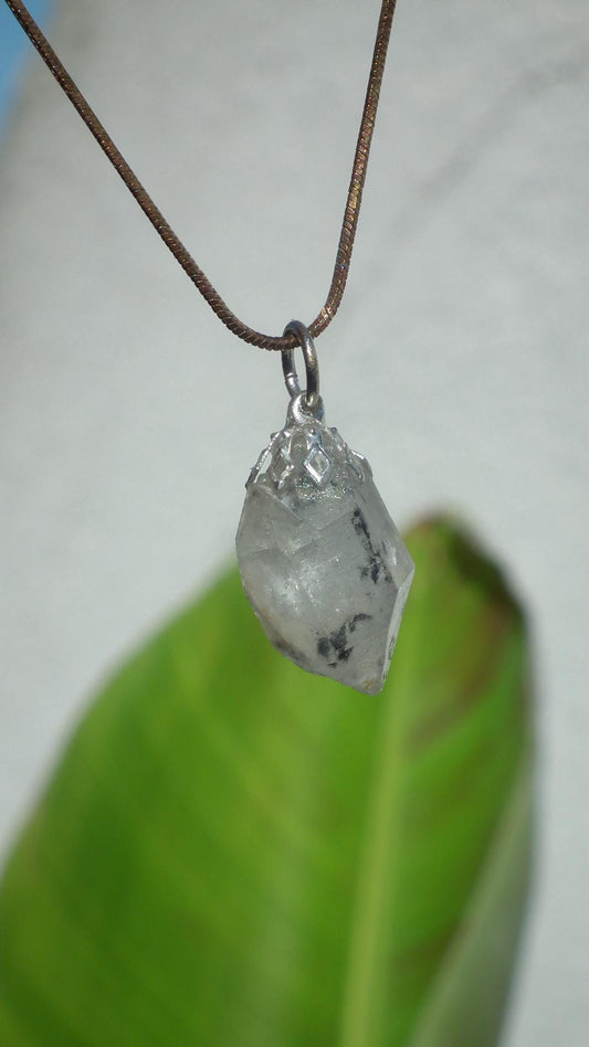 herkimer diamond necklace