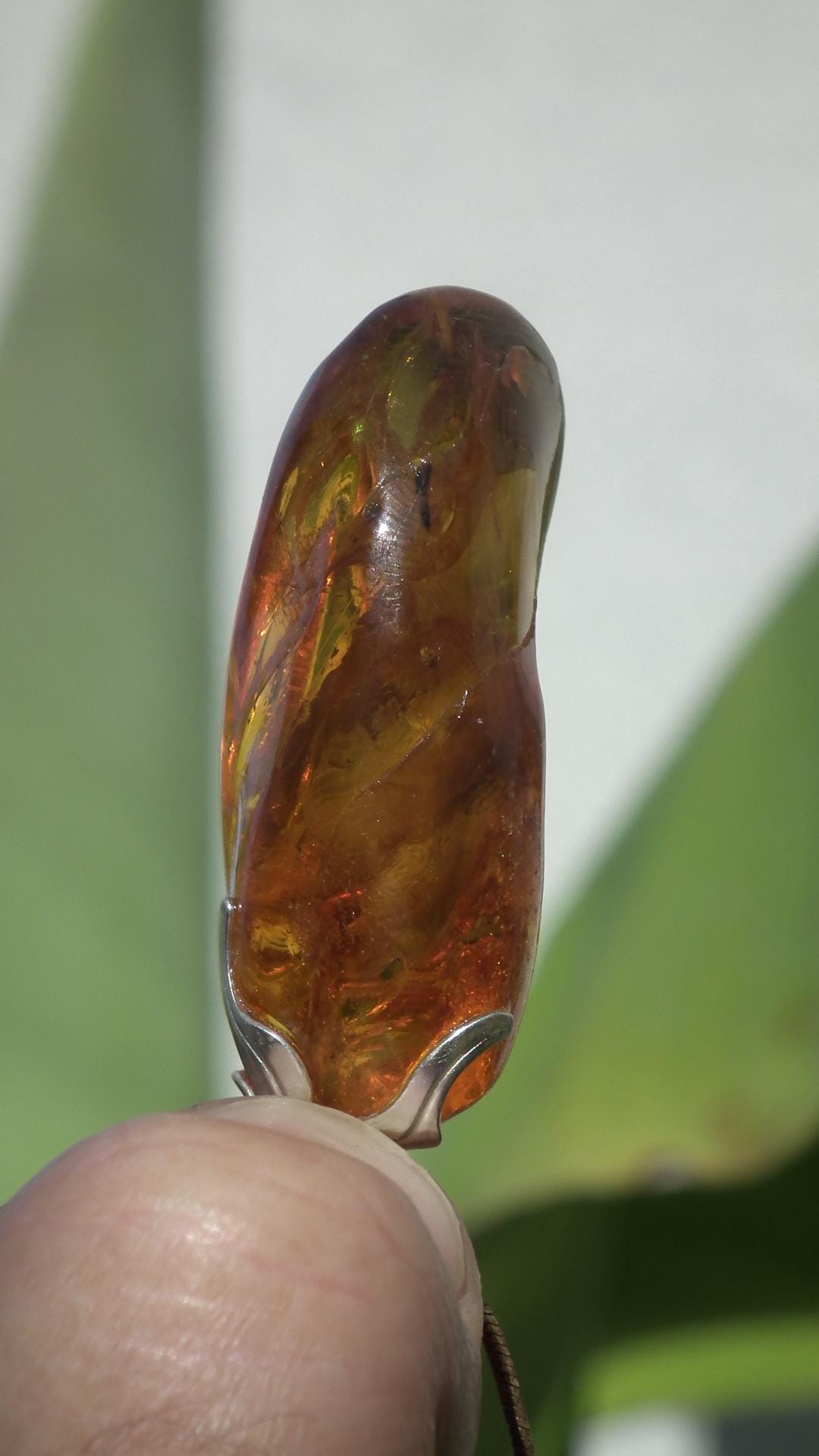 Baltic amber pendant